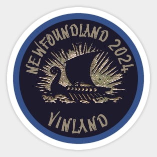 Vinland 2024 Nordic Escapades Leif the Lucky Snorri Newfoundland Sticker